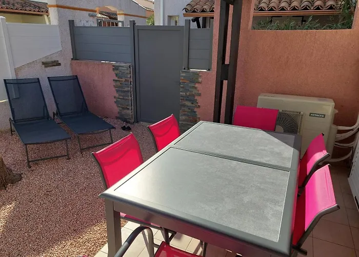 Appartement Hacienda I Jolie T4 Avec Clim Piscine Rochelongue Cap D'agde *